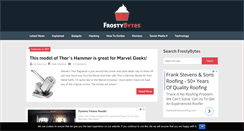 Desktop Screenshot of frostybytes.com